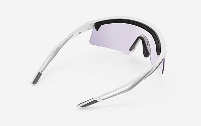 Превью  Велоочки RUDY PROJECT Turbolence White Matt, Линзы: ImpactX 2Laser Purple (SP897558-0000)